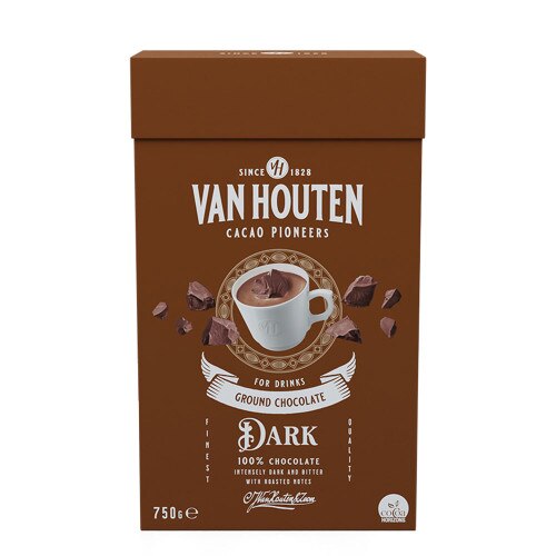 Van Houten Dark Hot Chocolate - 750g